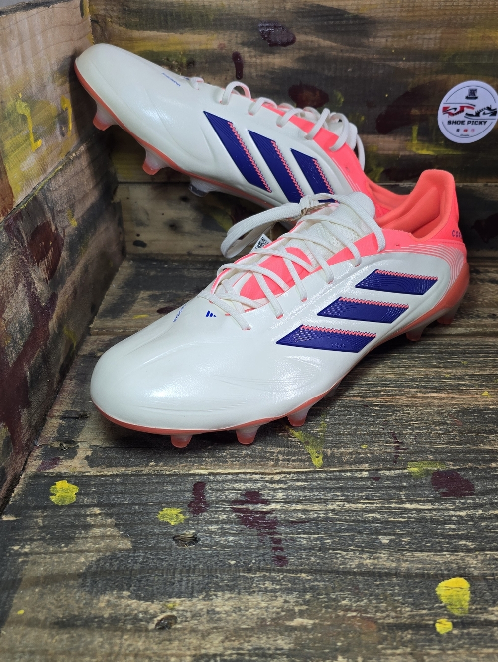 Adidas Copa Pure 3 Elite FG “Coral Blaze Pack” Size 9.5 Men (JH8728) New